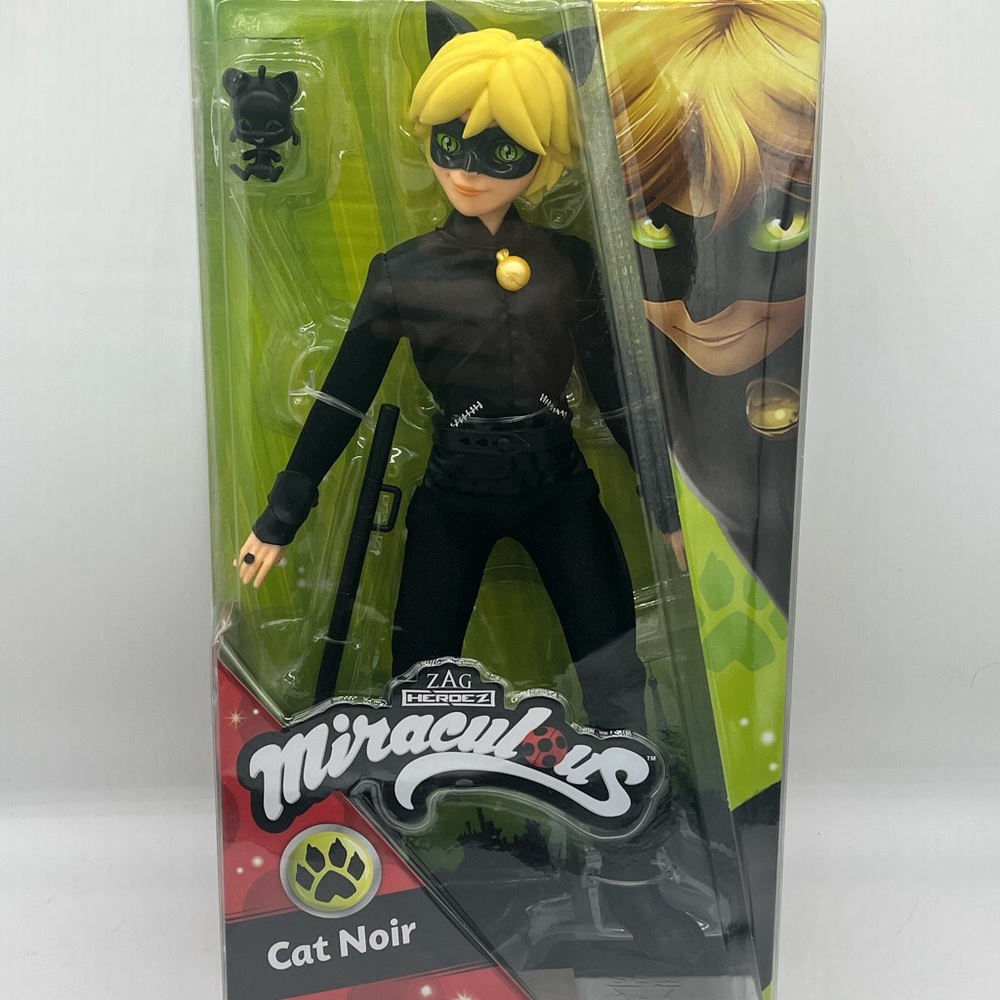 Miraculous Ladybug CAT NOIR Fashion Doll 10.5” Zag Heroez NEW